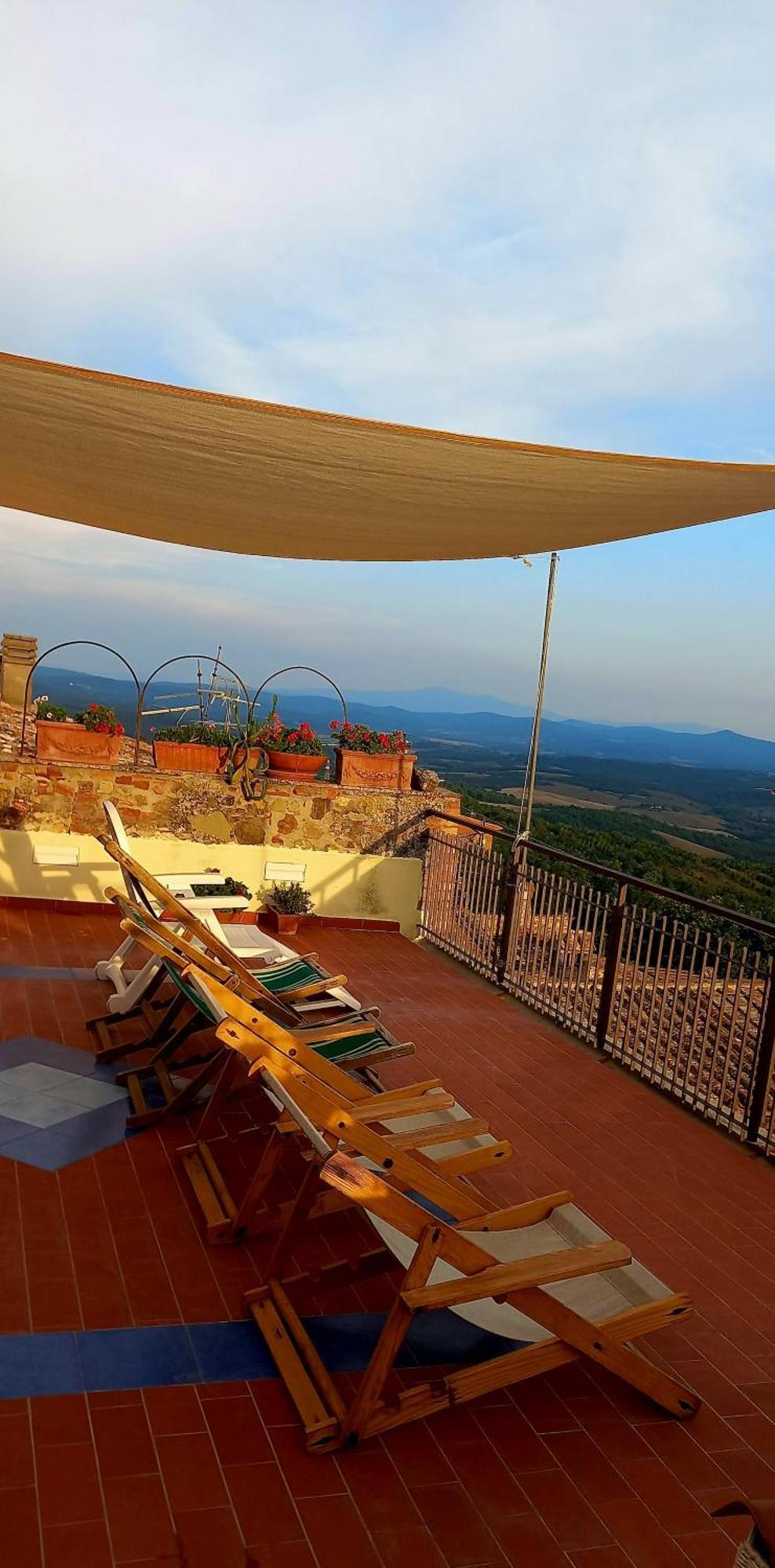 La Casa Del Gallo Radicondoli ภายนอก รูปภาพ