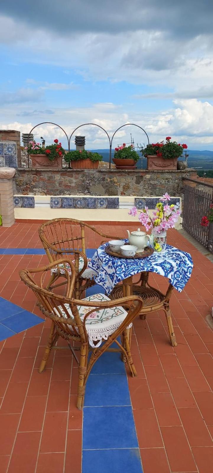 La Casa Del Gallo Radicondoli ภายนอก รูปภาพ