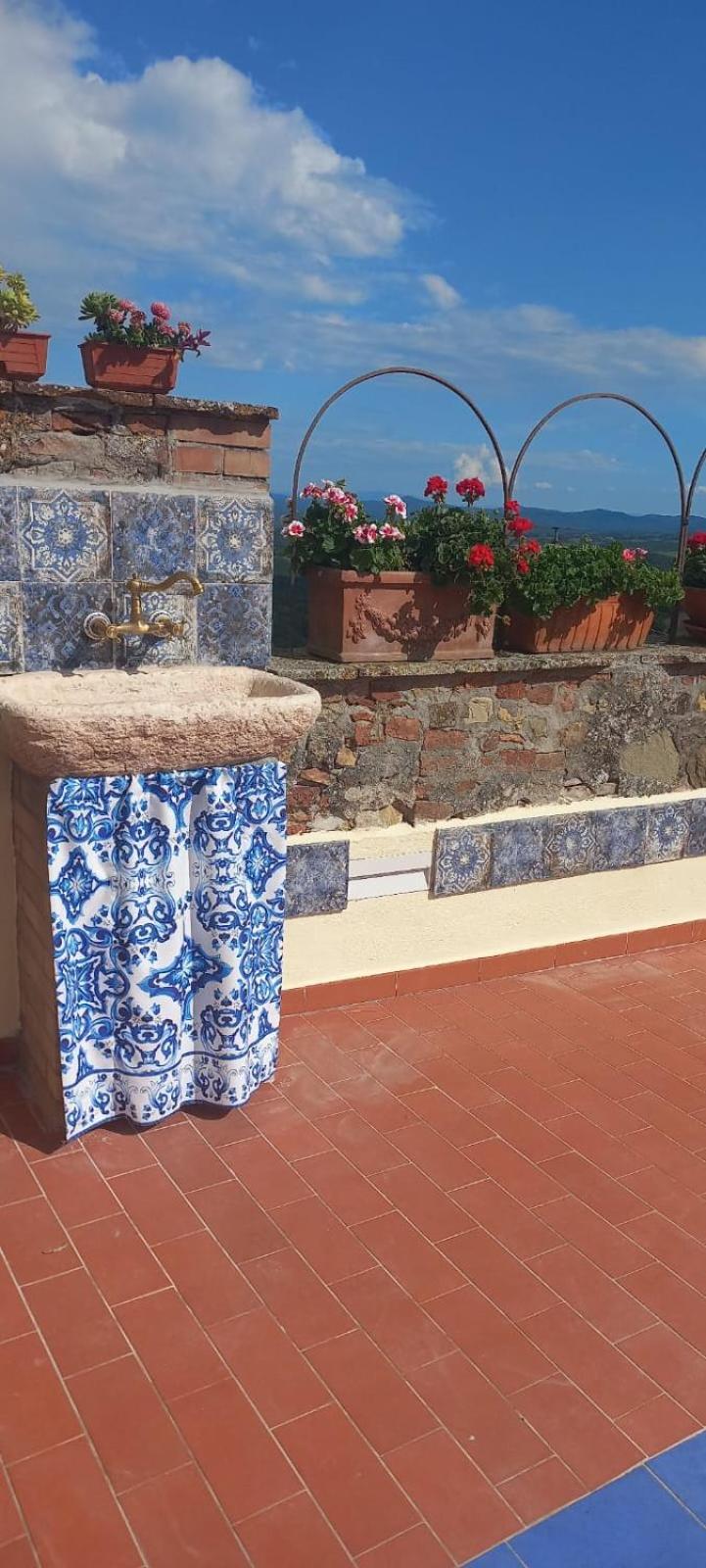 La Casa Del Gallo Radicondoli ภายนอก รูปภาพ
